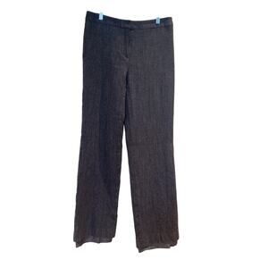 Lafayette 148 Brown Tweed Pants Size 8